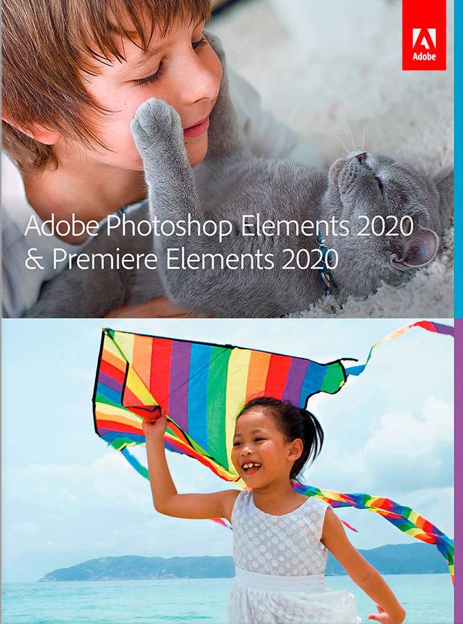 Adobe Photoshop & Premiere Elements Full version, 1 license Windows Illustrator