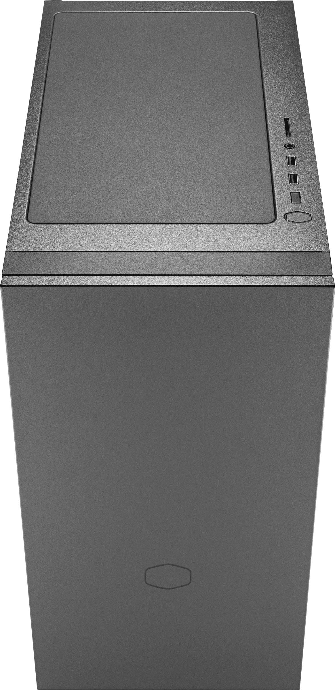 Cooler Master Silencio S400 TG Midi tower PC casing Black 2 built-in fans, Window, Dust filter, Insulated-8