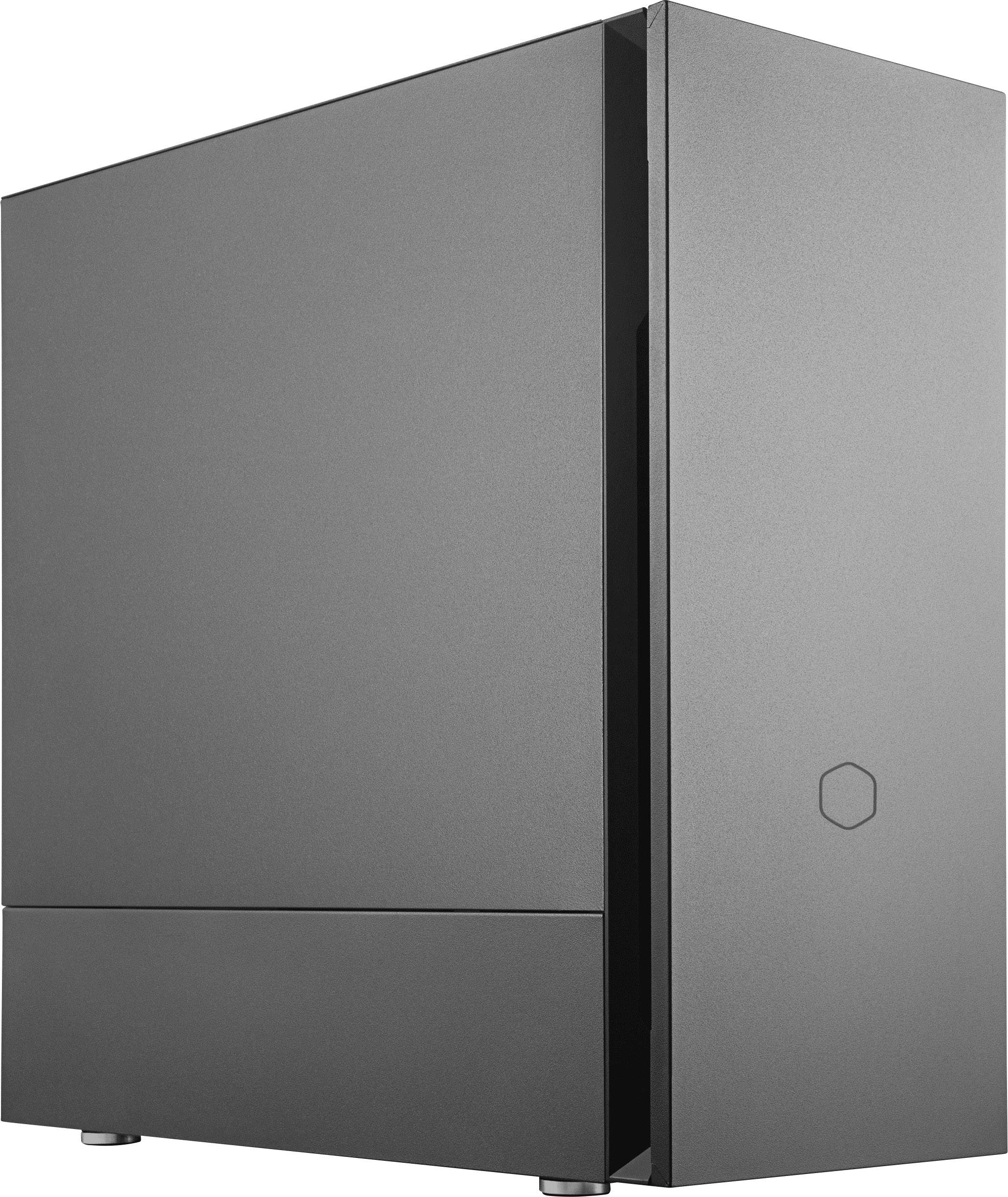 Cooler Master Silencio S600 Midi tower PC casing Black 2 built-in fans, Dust filter, Insulated