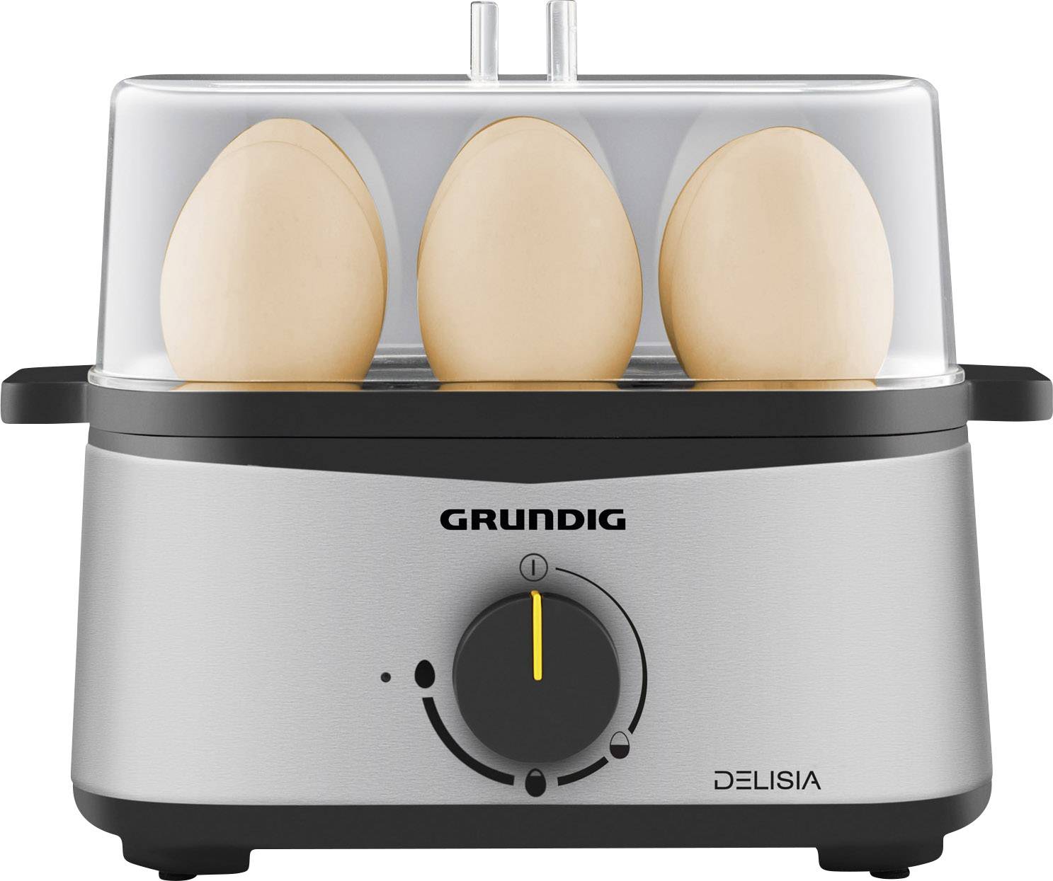 Grundig EB 8680 Egg boiler Stainless steel, Black-0
