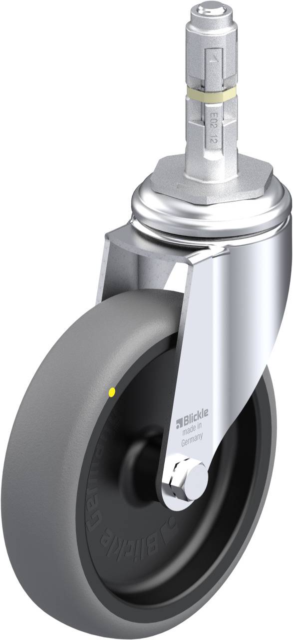 Blickle 739767 LKRA-TPA 126G-11-ELS-E12 Swivel wheel Wheel diameter: 125 mm Load capacity (max.): 80 kg 1 pc(s)