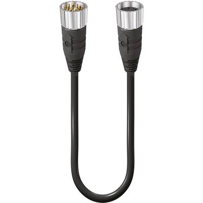 Lumberg Automation 68990 Sensor/actuator cable M23 Plug, straight, Connector, straight 2.00 m No. of pins (RJ): 19 1 pc(s)