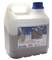 'Container of blasting medium 0.5 - 0.8mm grain size for sandblasting guns and systems, brand AEROTEC, with blue cap.'