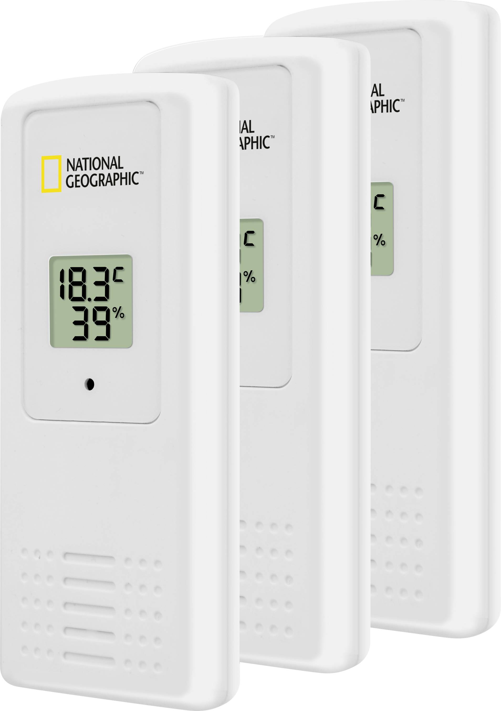 National Geographic Thermohygrometer Black