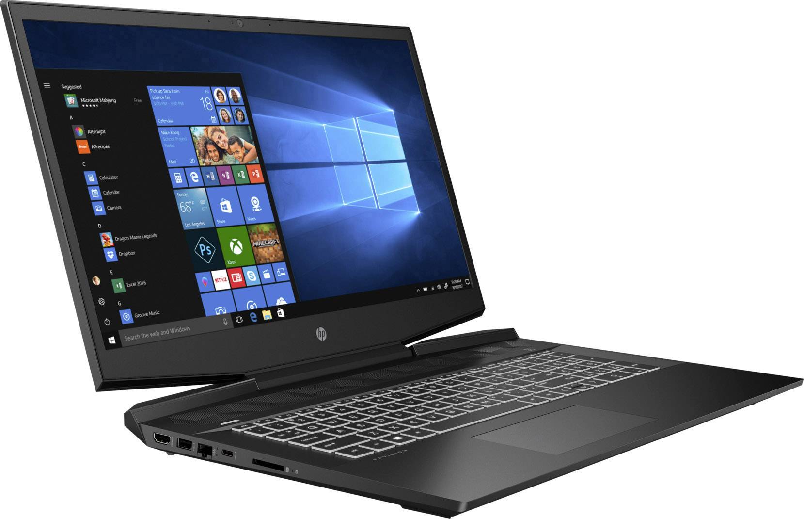 HP Gaming laptop Pavilion 17-cd0460ng 43.9 cm (17.3 inch) Full HD Intel® Core™ i7 i7-9750H 16 GB RAM 512 GB SSD German, -5