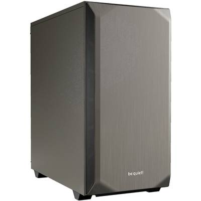 BeQuiet Pure Base 500 Midi tower PC casing, Game console casing  Metallic, Grey 2 built-in fans, Dust filter, Insulated