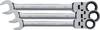 Gedore RED 3300890 R07305005 Ratcheting crowfoot wrench set Spanner size (metric) 07 - 29 mm