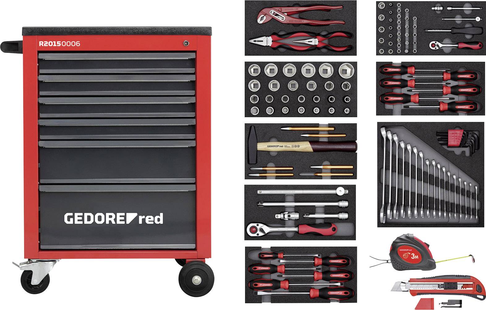 Gedore RED R21560001 3301667 Tool kit