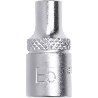 Silver stick pin with E5 hallmark, slightly shiny surface.