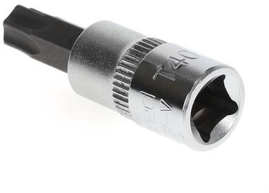 Torx bit labelled 'T40', used for tightening or loosening specialised screws.