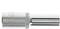 Metal hexagonal socket wrench, 12 mm; smooth polished surface, suitable for hand tool use.