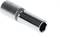 Long metal socket wrench, specifically designed for tight nuts and bolts, with a hexagonal opening at the end.