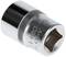 Silver socket wrench pin with engraved lettering.
