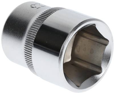 Metallic socket with a hexagonal opening, used for spanners.