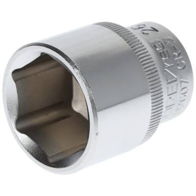 Metal socket spanner attachment, hexagonal, for use with ratchet or spanner. Primarily for mechanical work.