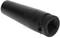 Black, cylindrical metal component with an open, tubular end, possibly a tool attachment or machine part.