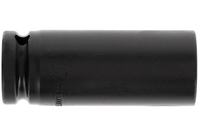 A black cylindrical tool part with a knurled edge. It appears robust and suitable for industrial use.