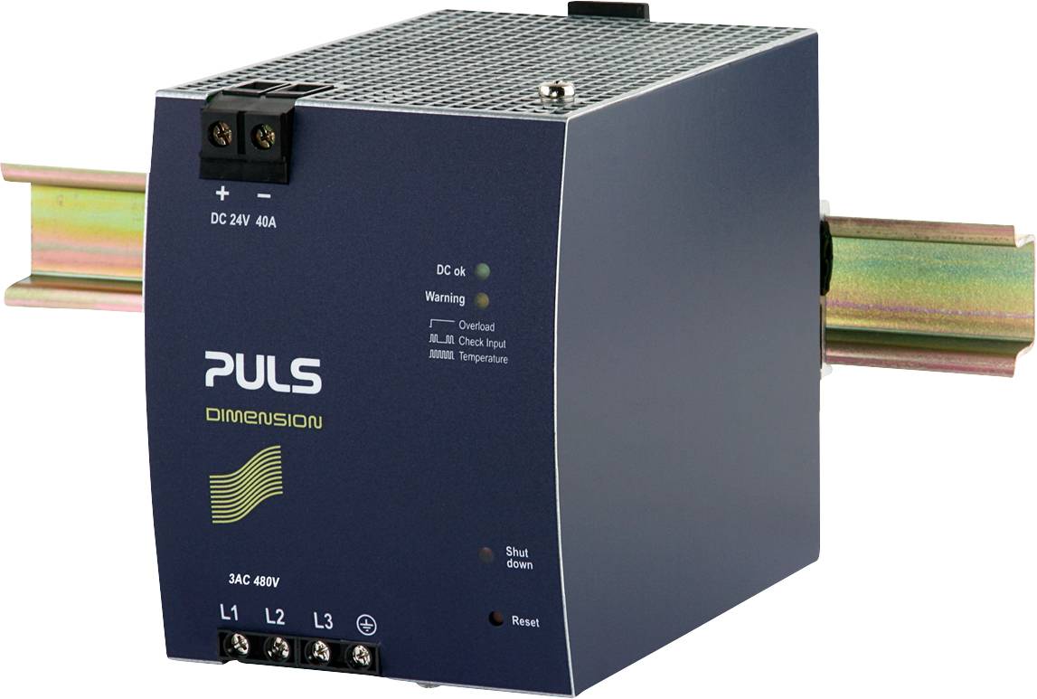 PULS Rail mounted PSU (DIN) 24.1 V 40 A 960 W 1 x