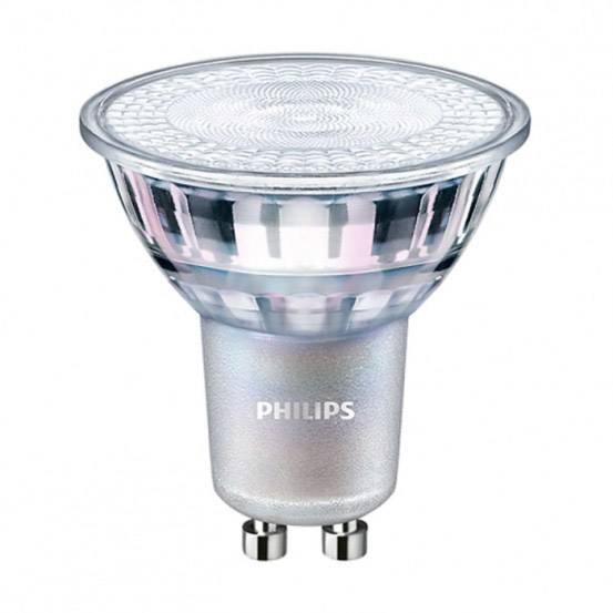 Philips LED 929001350302 LED (monochrome) EEC F (A - G) GU10 Reflector bulb 4.9 W = 50 W Warm white (Ø x H) 50 mm x 54 mm dimmable 1 pc(s)