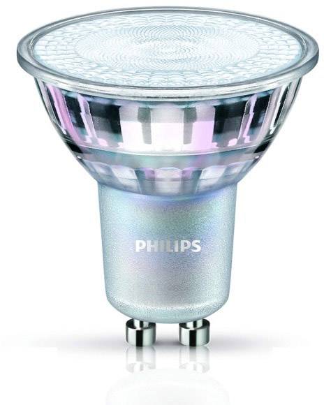 Philips LED 929001349402 LED (monochrome) EEC F (A - G) GU10 Reflector bulb 7 W = 80 W Warm white (Ø x L) 50 mm x 54 mm 1 pc(s)