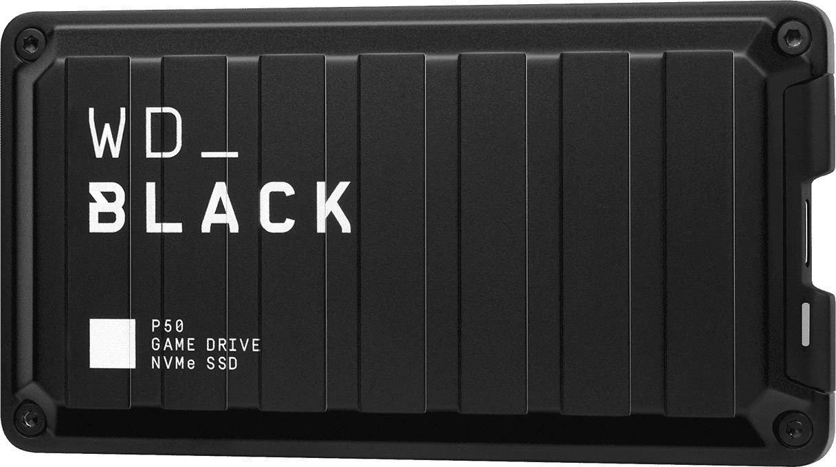 WD P50 Game Drive External SSD hard drive 1 TB Black USB 3.2 (Gen 2)