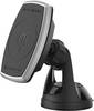 Scosche Wireless charger 2000 mA MagicMount Pro Window MPQ2WD-XTSP Outputs Inductive charging standard Black, Silver