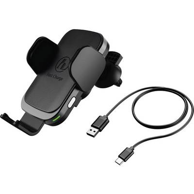 Hama Wireless charger 2000 mA FC10 Motion Prime Line 00188300 Outputs Inductive charging standard Black-0