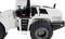 A toy tractor with large black tyres and the inscription 'Strong Power' on the side.