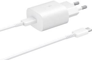 Samsung EP-TA800XWEGWW USB charger 25 W 1x USB-A, 1x USB-C®  White  Quick charger