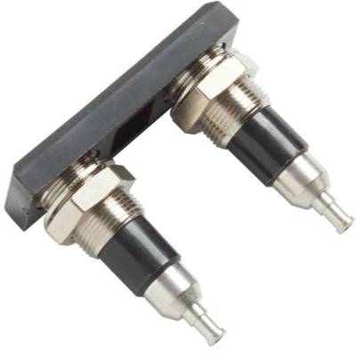 Pomona Electronics 73101-0 Panel Mount Double 4 mm Banana socket Black