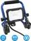 Mobile phone, blue-black LED desk lamp on a stand. '10 Watts' and '800 Lumens' symbols below.