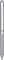 A silver stylus pen with two buttons and a clip, suitable for operating touchscreens and digital devices.