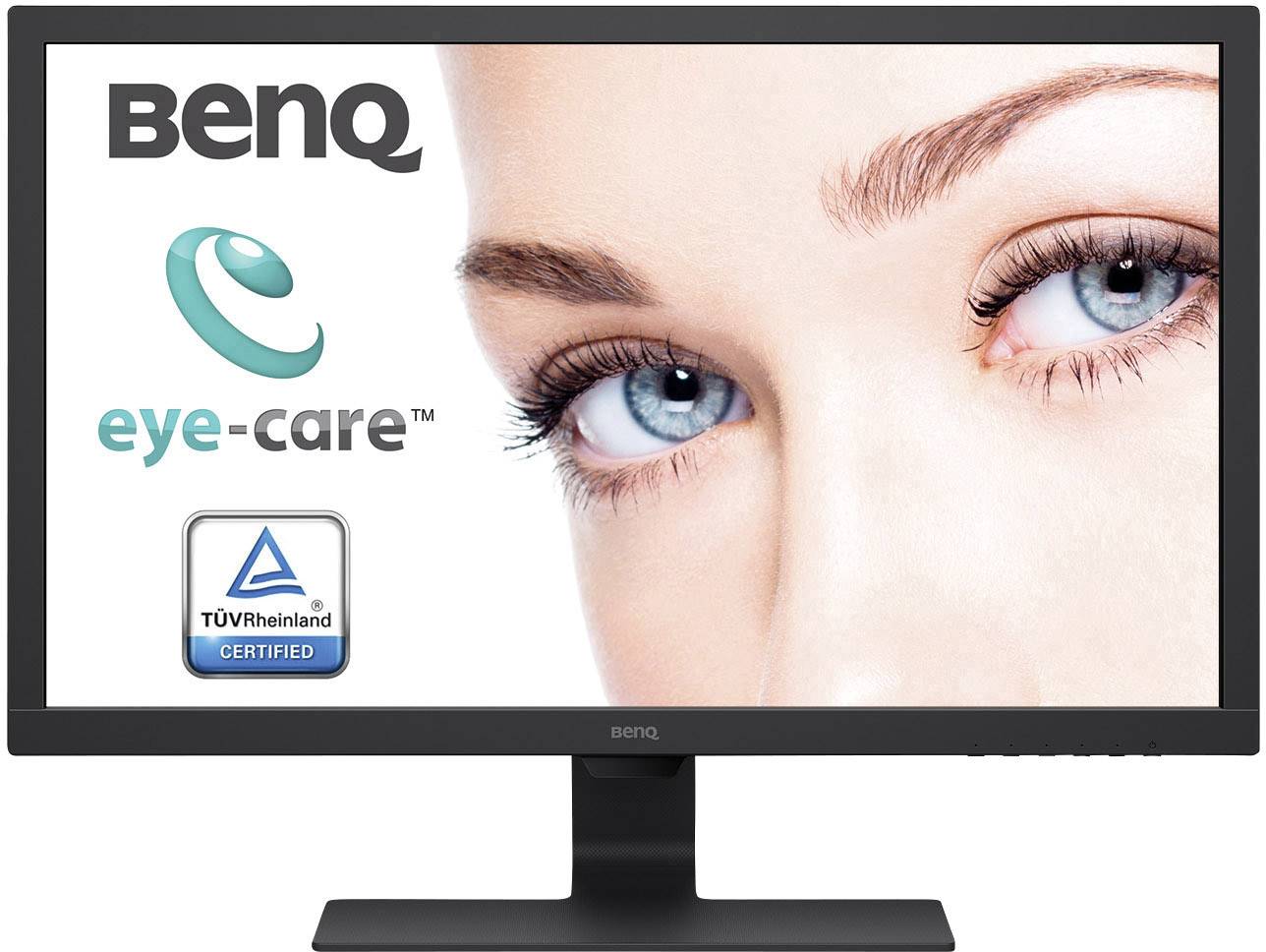 BenQ GL2780 LED 68.6 cm (27 inch) EEC A+ (A+++ – D) 1920 x 1080 p Full HD 1 ms HDMI™, DisplayPort, VGA, DVI, Headphone jack (3.5 mm) TN LED