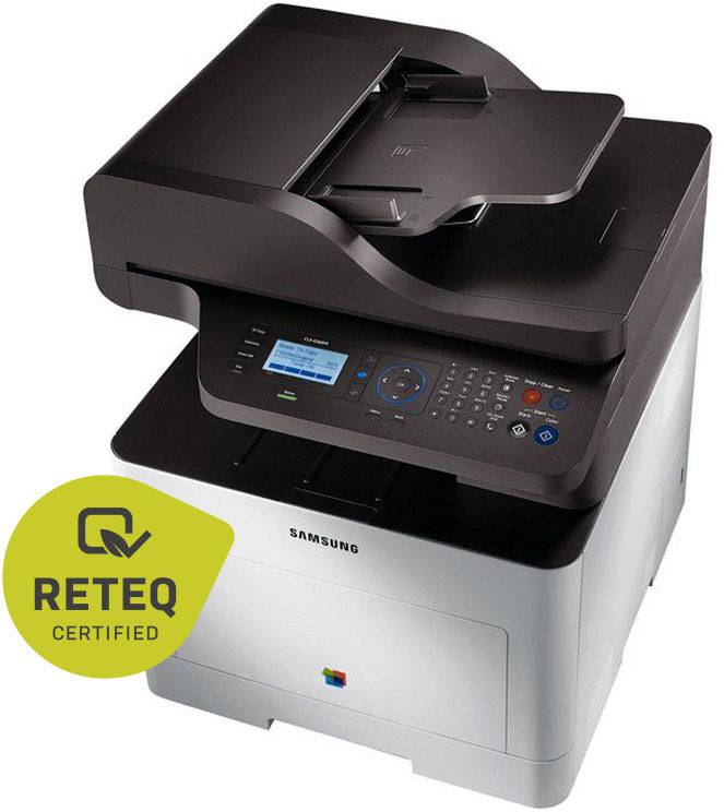 Samsung CLX-6260FR Colour laser multifunction printer Refurbished (good) A4 Printer, scanner, copier, fax Duplex, ADF, USB, LAN
