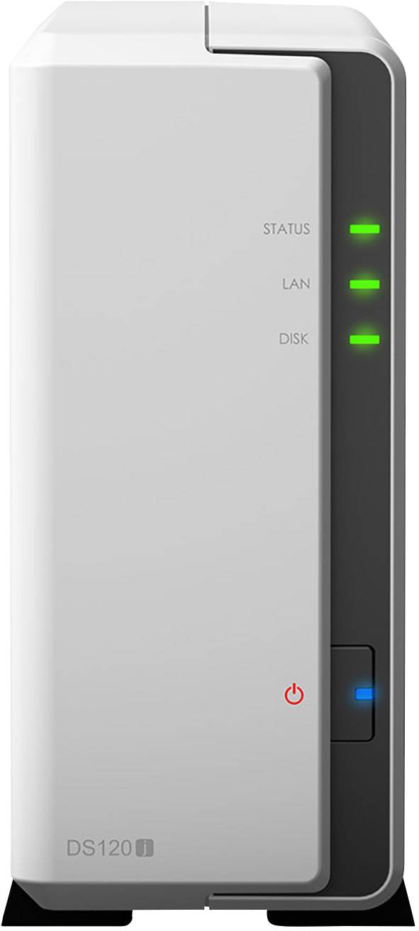 Synology DiskStation DS120j NAS server casing 1 Bay Hardware encryption DS120J-4