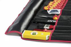 con Chiusura a Incastro Nero Parat 5990829991 Basic Roll-Up Case 5990829991-Borsa portautensili con 20 Tasche 74 x 33 x 0,5 cm in Nylon con Chiusura a Incastro Nero Parat 5990829991 Basic Roll-Up Case 5990829991-Borsa portautensili con 20 Tasche 74 x 33 x 0,5 cm in Nylon
