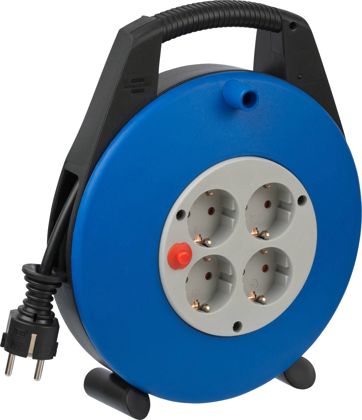 Brennenstuhl 1093230 Cable reel 10.00 m Black PG plug-0