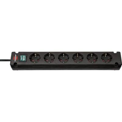 Image of Brennenstuhl 1150650316 Power strip (+ switch) 6x Black PG connector 1 pc(s)