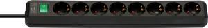 Brennenstuhl 1159300018 Power strip (+ switch) 8x Black PG connector 1 pc(s)