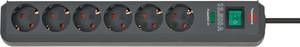 Brennenstuhl 1159710515 Surge protection power strip 6x Anthracite  1 pc(s)