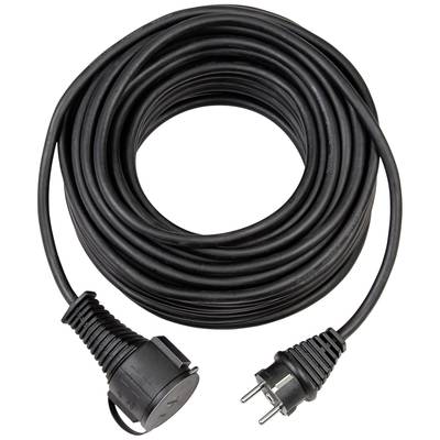 Image of Brennenstuhl 1161420 Current Cable extension Black 5.00 m