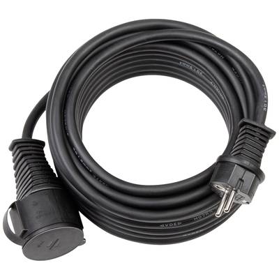 Brennenstuhl 1166810 Current Cable extension   Black 10.00 m H07RN-F 3G 2,5 mm² 