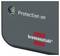 The image displays a close-up of a device with the text 'Protection on', and the 'brennenstuhl' logo in red and white.