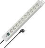 Brennenstuhl 1955500100 Power strip (+ switch) 10x Light grey PG connector 1 pc(s)