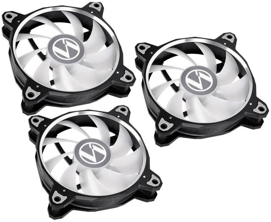 Lian Li 3x BR Lite RGB PWM PC fan Black 