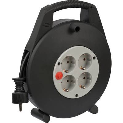 Brennenstuhl 1093200 Cable reel 10.00 m Black PG plug-0