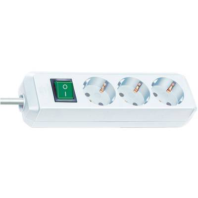 Image of Brennenstuhl 1152920 Power strip (+ switch) 3x White PG connector 1 pc(s)