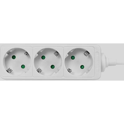 Image of LogiLink LPS205 Power strip White PG connector 1 pc(s)