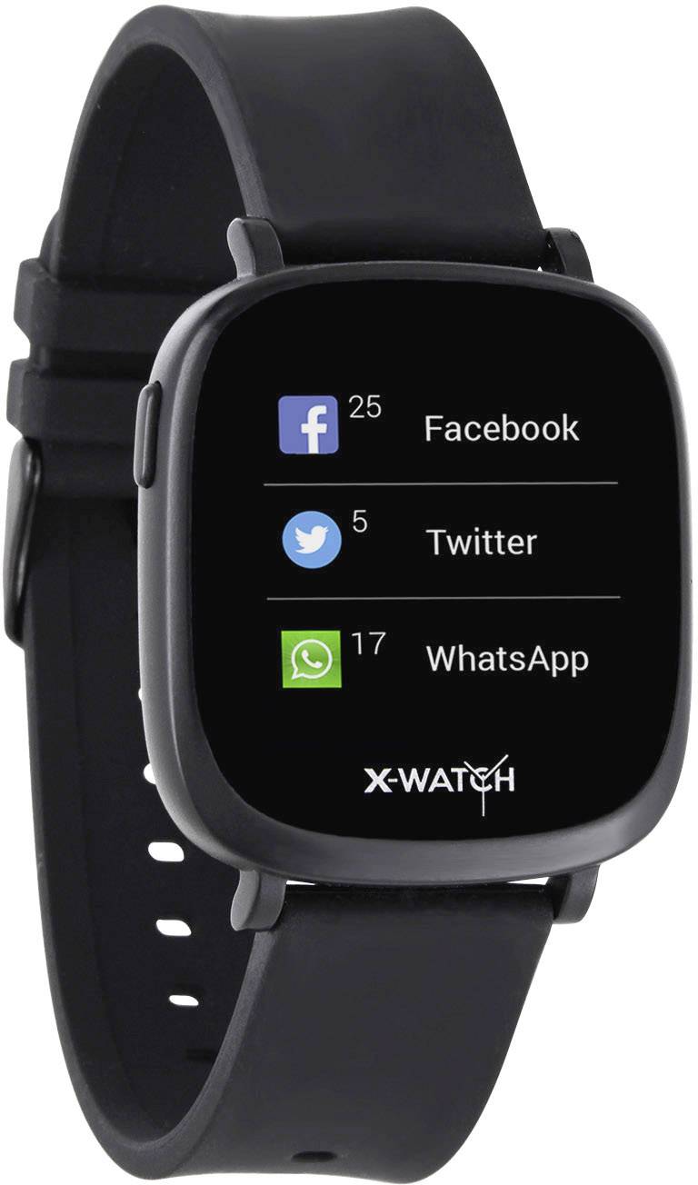X-WATCH Ive XW Fit Smartwatch 33 mm Black | Conrad.com