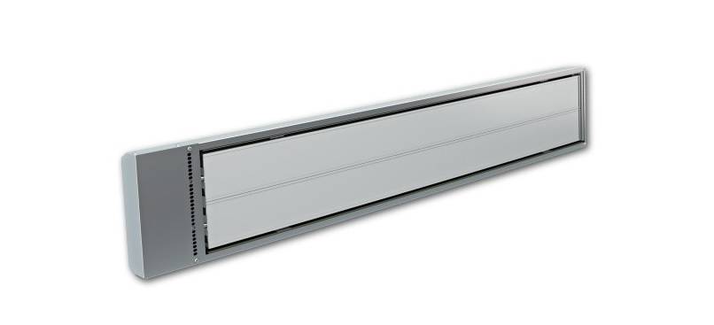 A ventilation unit in a rectangular shape, mounted on a wall. It appears modern and functional, suitable for room air regulation.